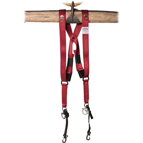 HoldFast Gear Money Maker Two-Camera Swagg Harness (Red) CS01-RD
