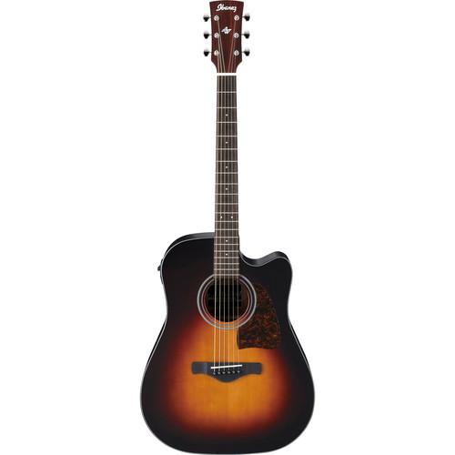 Ibanez AW400CE Artwood Series Acoustic/Electric Guitar AW400CEBS