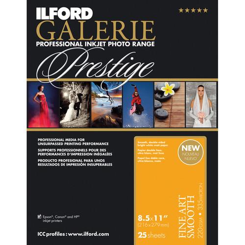 Ilford GALERIE Prestige Fine Art Smooth Paper 2005016, Ilford, GALERIE, Prestige, Fine, Art, Smooth, Paper, 2005016,