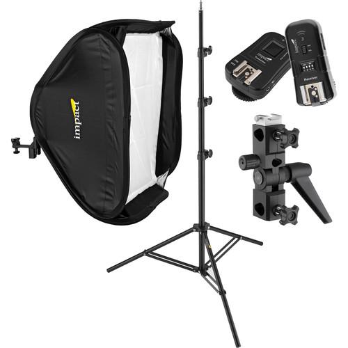 Impact Quikbox Softbox Speedlight Solution Kit for Canon Cameras