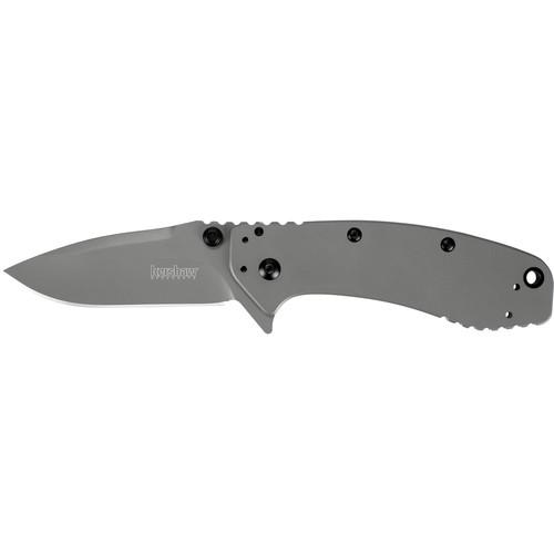 KERSHAW Cryo II Folding Knife (Tanto, Black Wash) 1556TBW