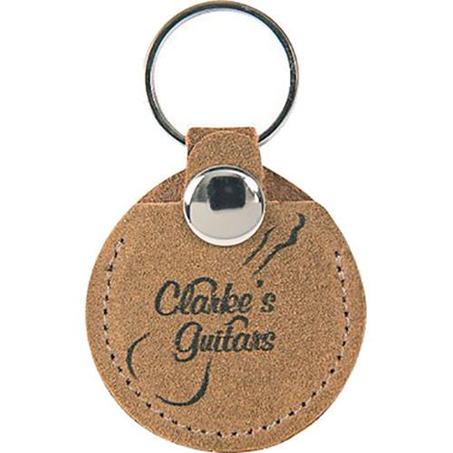 Levy's A66C Leather Pick-Pocket Key Fob for Guitar Picks A66C