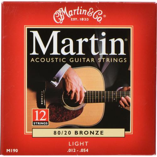 MARTIN Acoustic 80/20 Bronze Guitar Strings (3-Pack) M170PK3, MARTIN, Acoustic, 80/20, Bronze, Guitar, Strings, 3-Pack, M170PK3,