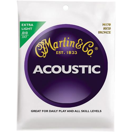 MARTIN Acoustic 80/20 Bronze Guitar Strings (3-Pack) M170PK3, MARTIN, Acoustic, 80/20, Bronze, Guitar, Strings, 3-Pack, M170PK3,