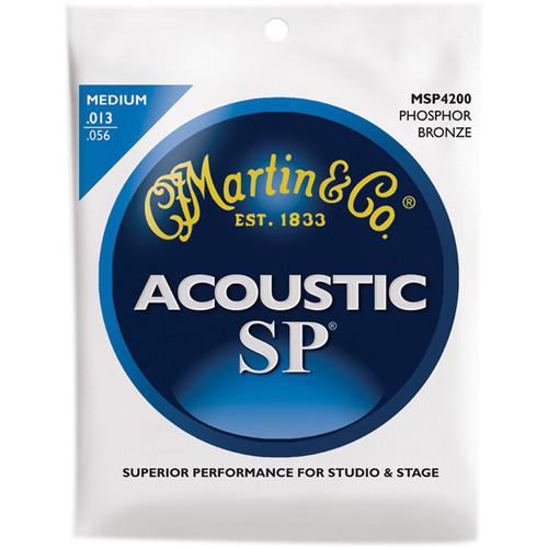 MARTIN Acoustic SP Phosphor Bronze Guitar Strings MSP4000
