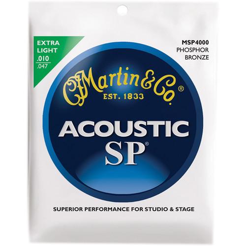 MARTIN Acoustic SP Phosphor Bronze Guitar Strings MSP4000