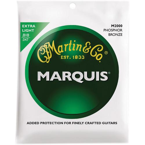 MARTIN Marquis Phosphor Bronze Acoustic Guitar Strings M2100PK3, MARTIN, Marquis, Phosphor, Bronze, Acoustic, Guitar, Strings, M2100PK3