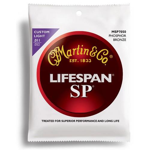 MARTIN SP Lifespan Phosphor Bronze Acoustic Strings MSP7100