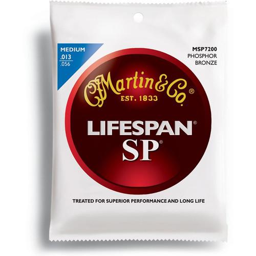 MARTIN SP Lifespan Phosphor Bronze Acoustic Strings MSP7100