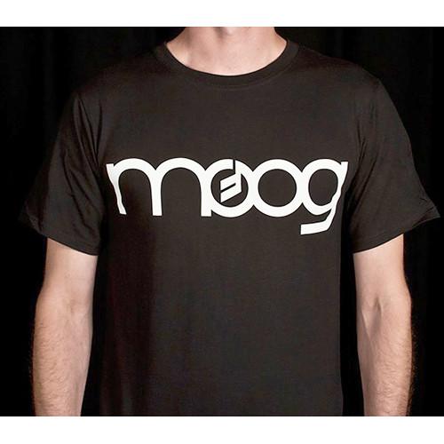 Moog Classic Black Logo T-Shirt (Medium) ACC-TS-LOGO-BW1-02
