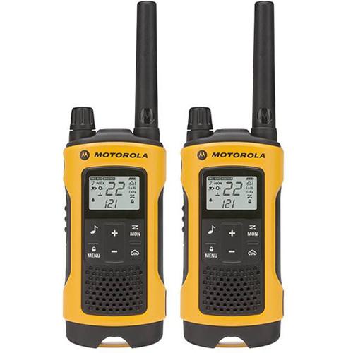 Motorola  T400 2-Way Radio (Yellow, 2-Pack) T400