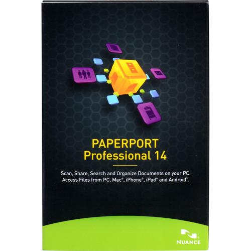 Nuance PaperPort Professional 14 (Boxed) F309A-G00-14.0, Nuance, PaperPort, Professional, 14, Boxed, F309A-G00-14.0,