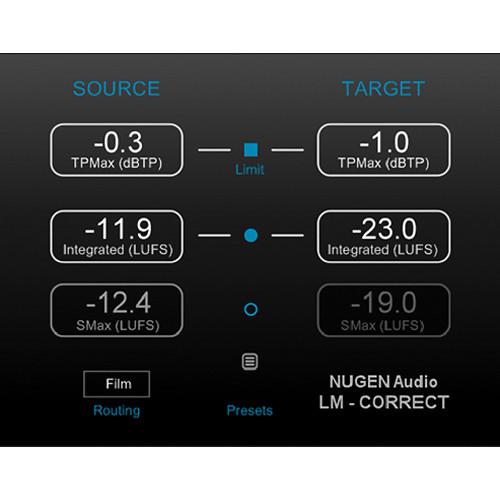 NuGen Audio LM-Correct 2 Upgrade - Auto Loudness 11-33173