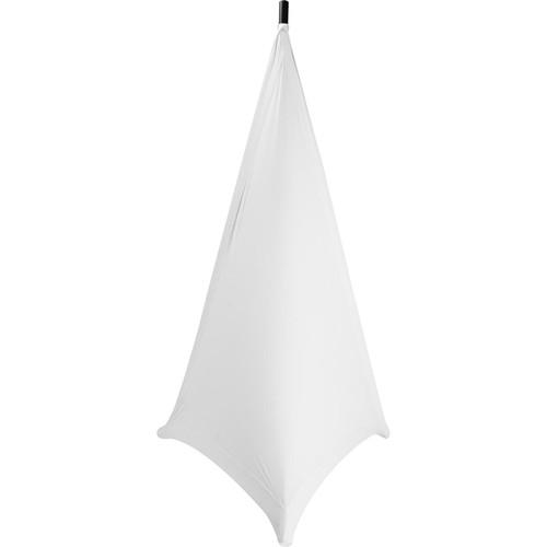 On-Stage Speaker/Lighting Stand Skirt (White) SSA100W