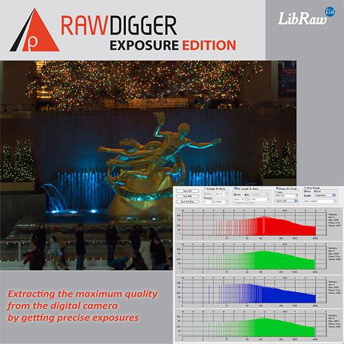 RawDigger RawDigger Software, Research Edition (Download) RD1RE
