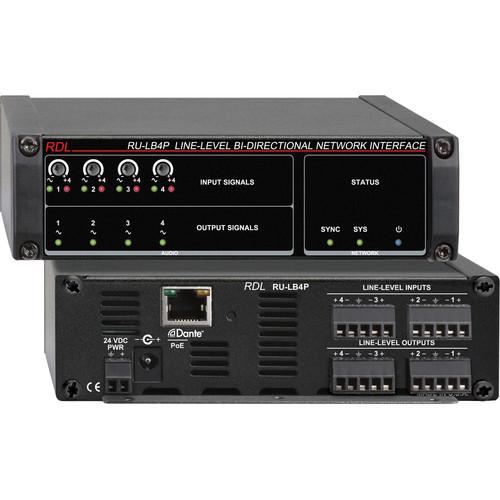 RDL RU-LB2 Line-Level Bi-Directional Network Interface RU-LB2, RDL, RU-LB2, Line-Level, Bi-Directional, Network, Interface, RU-LB2