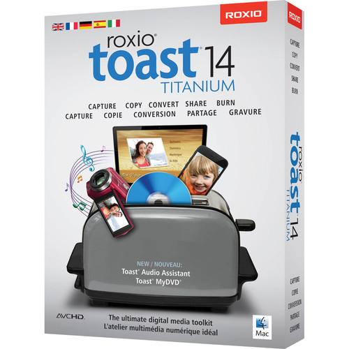 Roxio Toast 14 Titanium for Mac (Download) ESDRTO14TIMACML