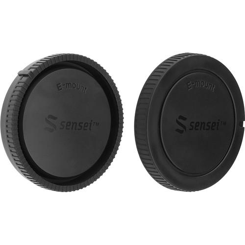Sensei Body Cap and Rear Lens Cap Kit for Nikon F-Mount BRLCK-N