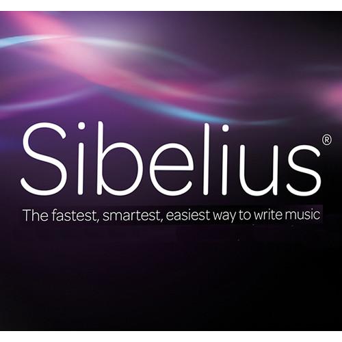 Sibelius Sibelius Academic Download Card 99006555500
