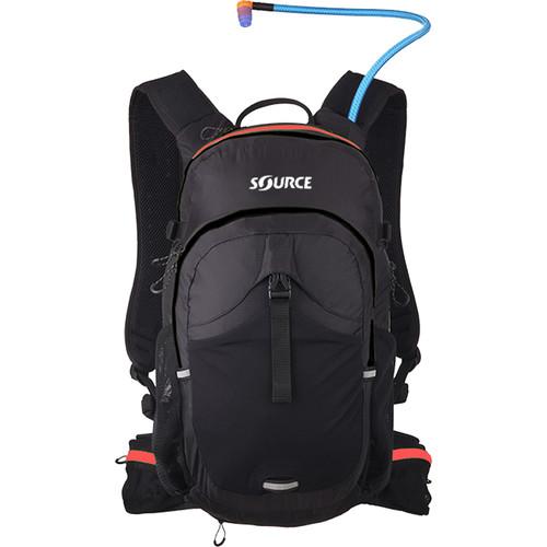 SOURCE Paragon 3 L Hydration Pack (Black / Red) 2051722203, SOURCE, Paragon, 3, L, Hydration, Pack, Black, /, Red, 2051722203,