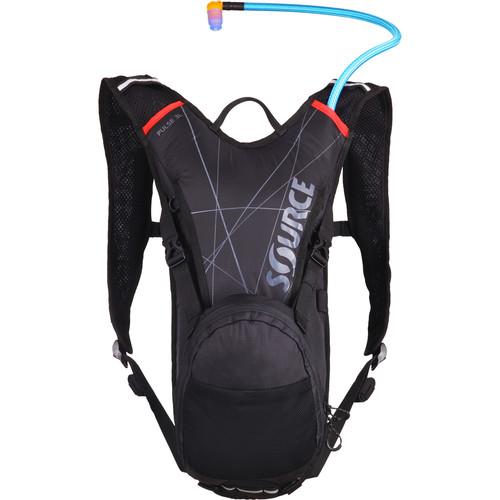 SOURCE Pulse Hydration 2 L Pack (Black / Red) 2051522202, SOURCE, Pulse, Hydration, 2, L, Pack, Black, /, Red, 2051522202,