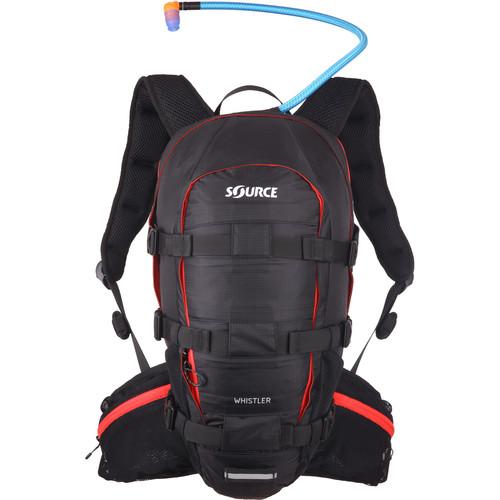 SOURCE Whistler 20L Hydration Pack (Black/Red) 2051322203
