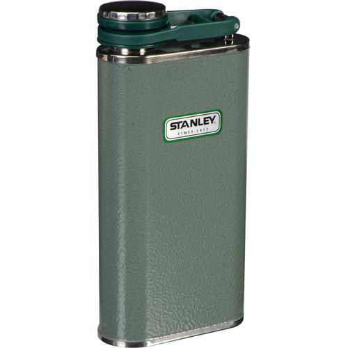 Stanley Classic Flask (8 fl oz, Hammertone Green) 10-00837-045