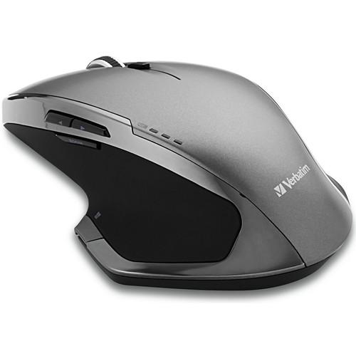 Verbatim Wireless Notebook 8-Button Deluxe Blue LED Mouse 99019, Verbatim, Wireless, Notebook, 8-Button, Deluxe, Blue, LED, Mouse, 99019