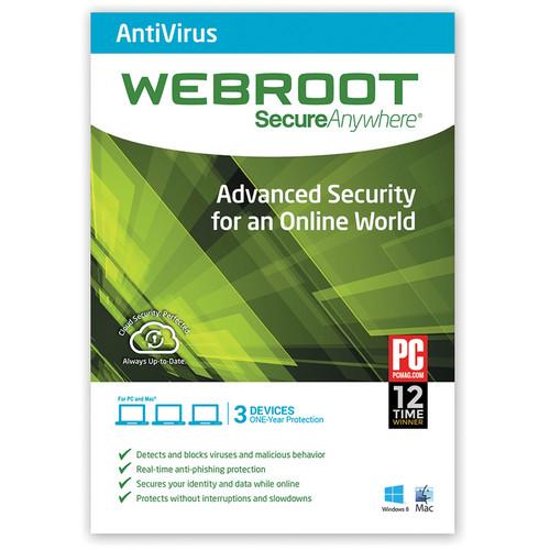 Webroot  SecureAnywhere AntiVirus 667208491162