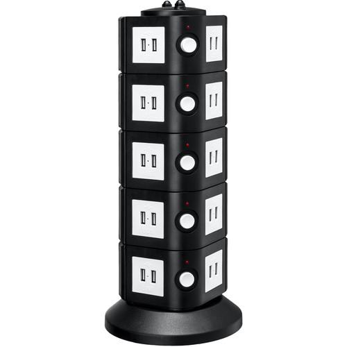 Yubi Power 16-Port USB Charging Power Tower TOW-2L-USB, Yubi, Power, 16-Port, USB, Charging, Power, Tower, TOW-2L-USB,