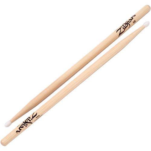 Zildjian 5B Hickory Drumsticks with Tear Drop Nylon Tips 5BNBU-1, Zildjian, 5B, Hickory, Drumsticks, with, Tear, Drop, Nylon, Tips, 5BNBU-1