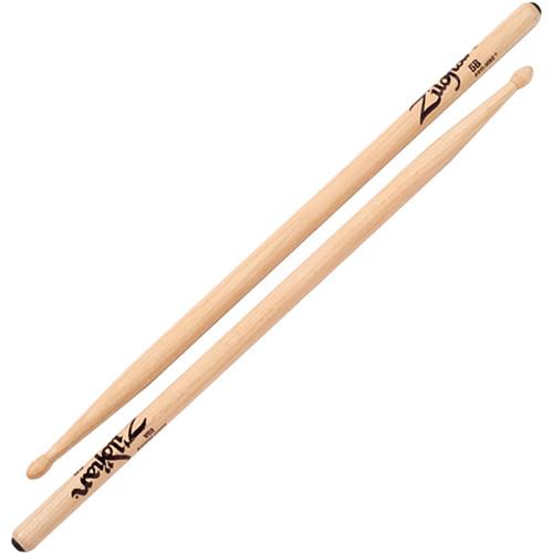 Zildjian 5B Hickory Drumsticks with Tear Drop Nylon Tips 5BNR-1, Zildjian, 5B, Hickory, Drumsticks, with, Tear, Drop, Nylon, Tips, 5BNR-1