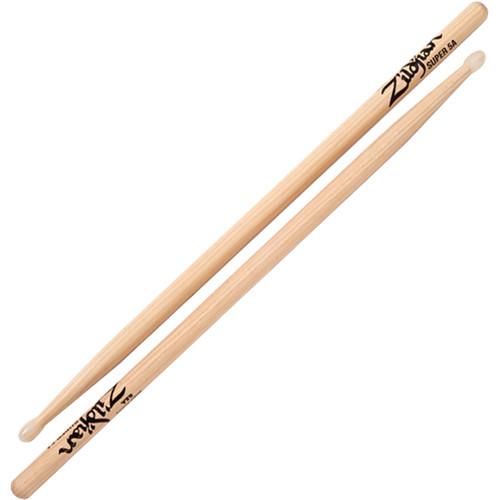 Zildjian Super 5A Nylon Natural Drumsticks (1 Pair) S5ANN-1, Zildjian, Super, 5A, Nylon, Natural, Drumsticks, 1, Pair, S5ANN-1,
