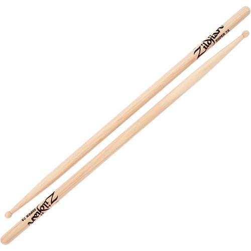Zildjian Super 7A Hickory Drumsticks with Nylon Round S7ANN-1