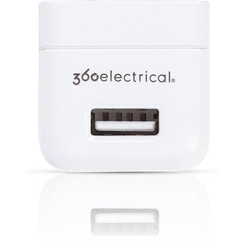 360 Electrical QuickCharge2.1 Dual-Port USB Wall Charger 36074, 360, Electrical, QuickCharge2.1, Dual-Port, USB, Wall, Charger, 36074