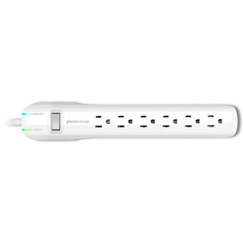 360 Electrical Suite  6-Outlet Surge Protector (White) 360314, 360, Electrical, Suite, 6-Outlet, Surge, Protector, White, 360314