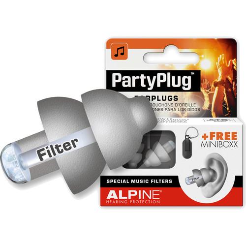 Alpine Hearing Protection PartyPlug Music AMS-PARTYPLUG-GRY