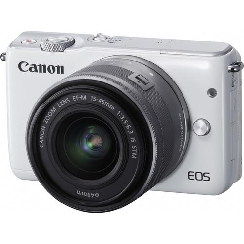 Canon EOS M10 Mirrorless Digital Camera with 15-45mm Lens