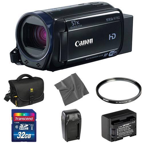 Canon  Vixia HFR62 HD Camcorder Basic Kit, Canon, Vixia, HFR62, HD, Camcorder, Basic, Kit, Video