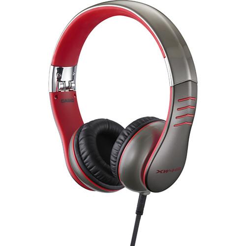Casio XW-H2 On-The-Go Professional Tangle-Free Headphone XWH2, Casio, XW-H2, On-The-Go, Professional, Tangle-Free, Headphone, XWH2