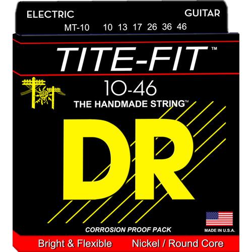 DR Strings Tite Fit - Electric Guitar Strings MT-10, DR, Strings, Tite, Fit, Electric, Guitar, Strings, MT-10,
