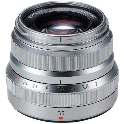 Fujifilm  XF 35mm f/2 R WR Lens (Silver) 16481880, Fujifilm, XF, 35mm, f/2, R, WR, Lens, Silver, 16481880, Video