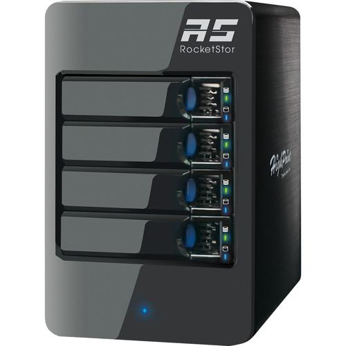 HighPoint RocketStor 6414S Four-Bay SAS/SATA ROCKETSTOR 6414S, HighPoint, RocketStor, 6414S, Four-Bay, SAS/SATA, ROCKETSTOR, 6414S