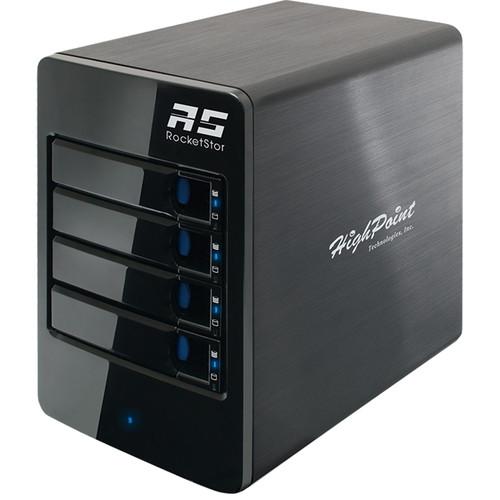 HighPoint RocketStor 6414S Four-Bay SAS/SATA ROCKETSTOR 6414S