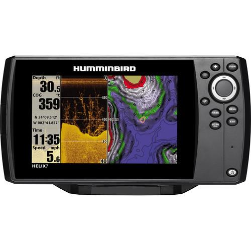 Humminbird  Helix 7 DI GPS Fishfinder 409830-1, Humminbird, Helix, 7, DI, GPS, Fishfinder, 409830-1, Video