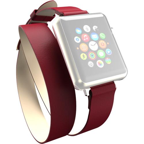 Incipio Reese Double Wrap Band for Apple Watch WBND-013-RED