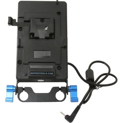 IndiPRO Tools V-Mount Plate with Canon LP-E6 Dummy Battery