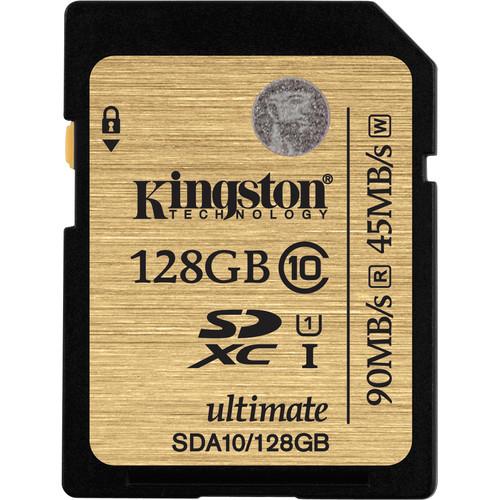 Kingston 512GB SDXC 300X Class 10 UHS-1 Memory Card SDA10/512GB, Kingston, 512GB, SDXC, 300X, Class, 10, UHS-1, Memory, Card, SDA10/512GB