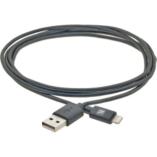 Kramer Lightning to USB Sync & Charge Cable C-UA/LTN/BK-6