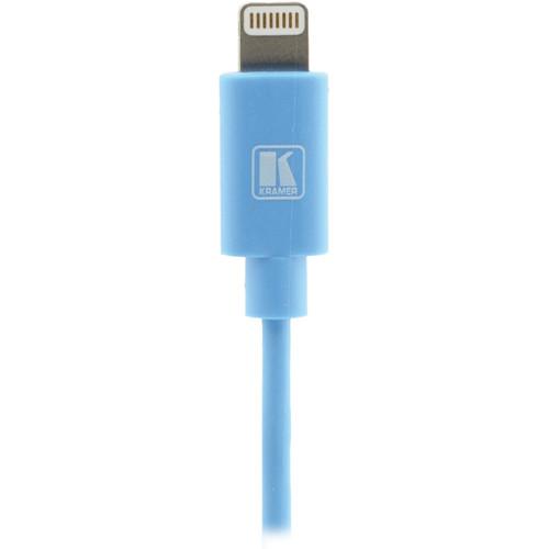 Kramer Lightning to USB Sync & Charge Cable C-UA/LTN/BL-6, Kramer, Lightning, to, USB, Sync, &, Charge, Cable, C-UA/LTN/BL-6